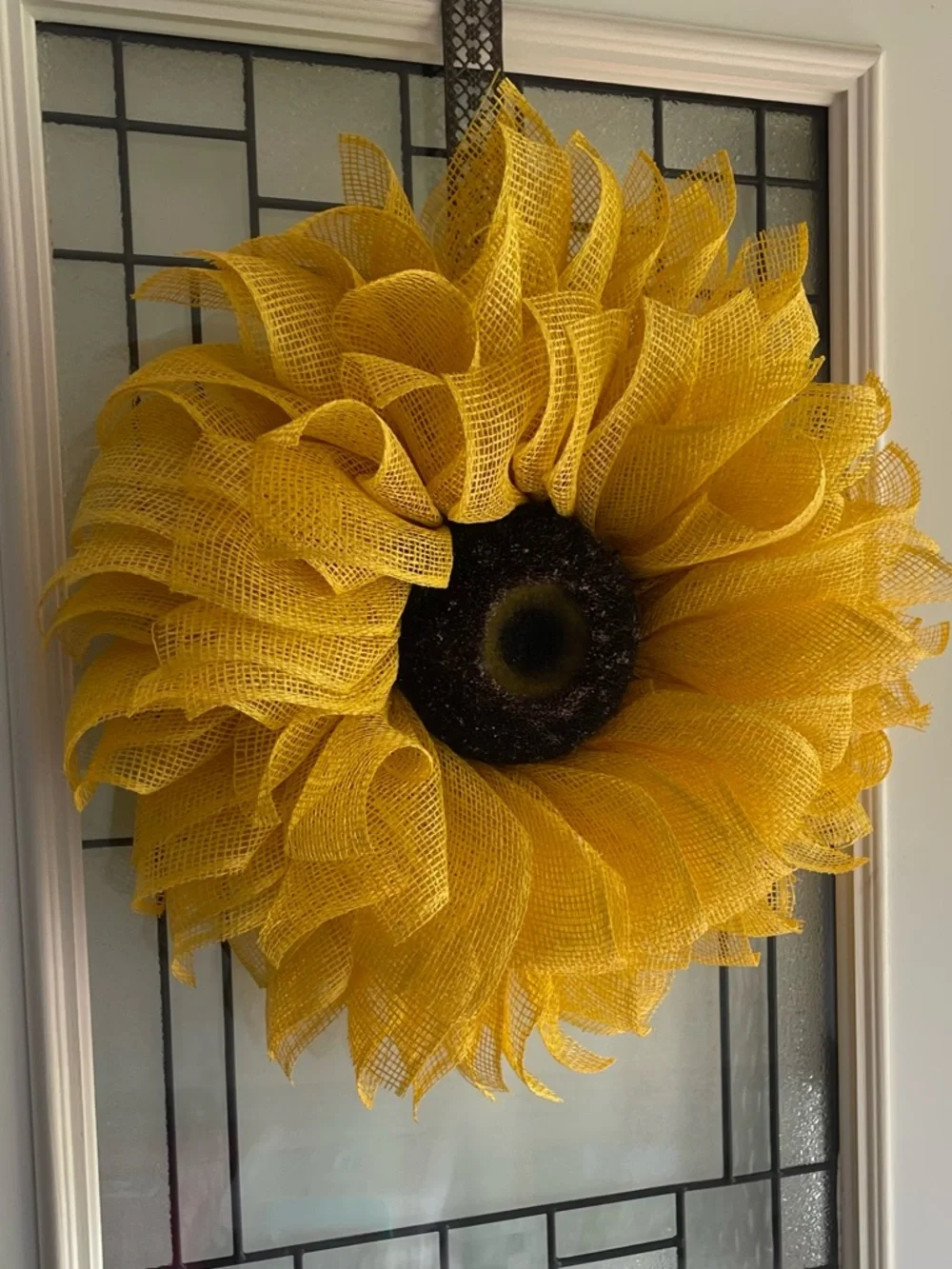 *NWT Sunflower Spring Theme Front Door Wreath